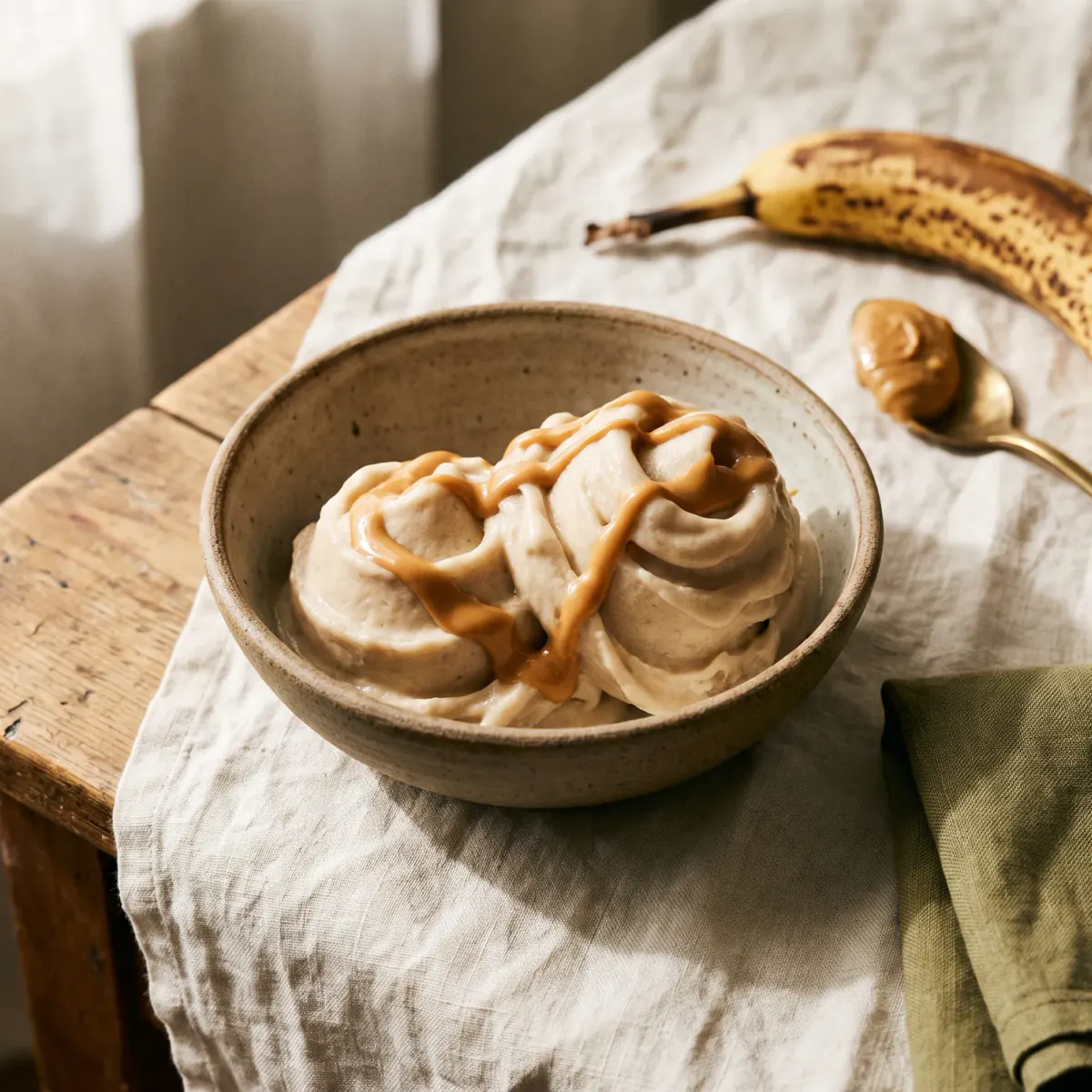 Bananeneis (Nice Cream) – das fertige Gericht
