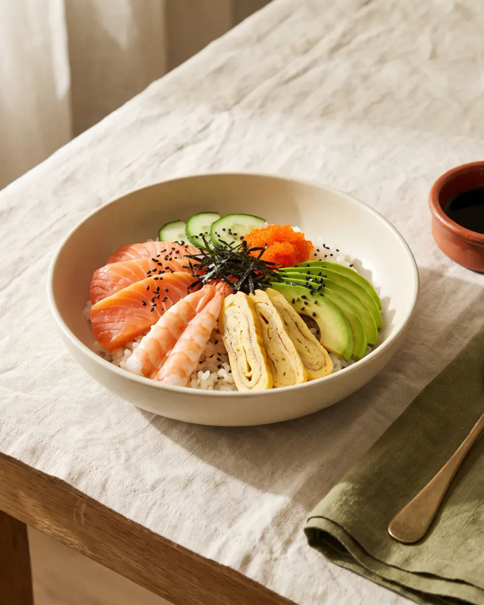 Chirashi — o prato pronto