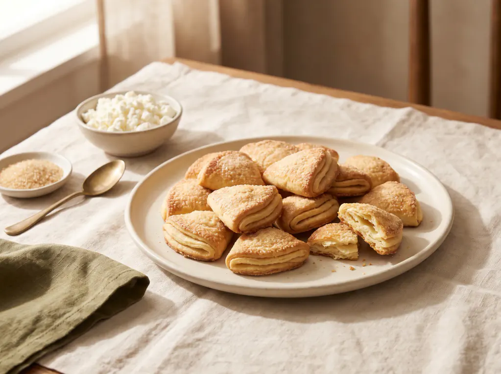 Cottage Cheese Sugar Cookies — the finished dish