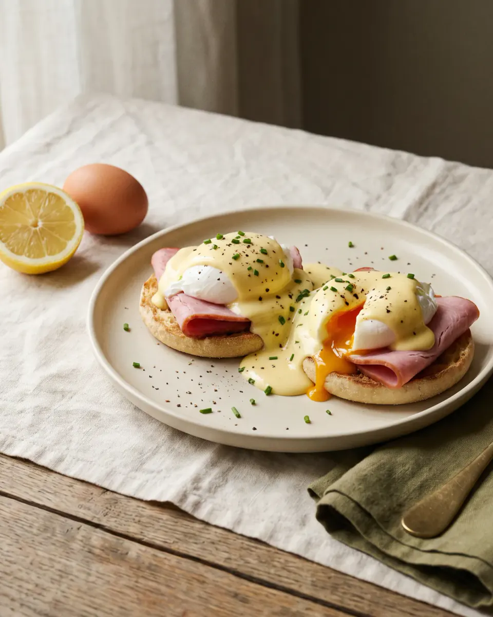 Eggs Benedict – das fertige Gericht
