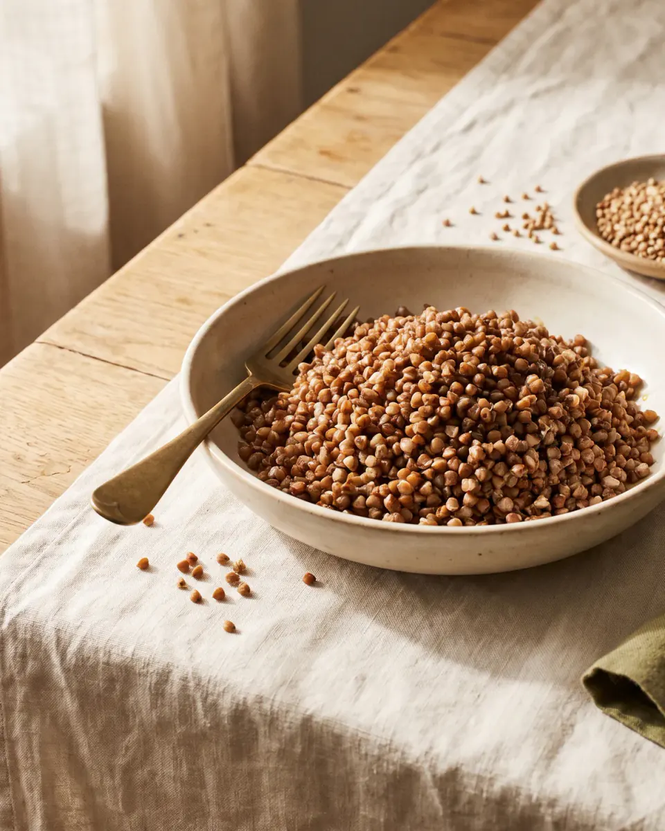 Fluffy Buckwheat — the finished dish
