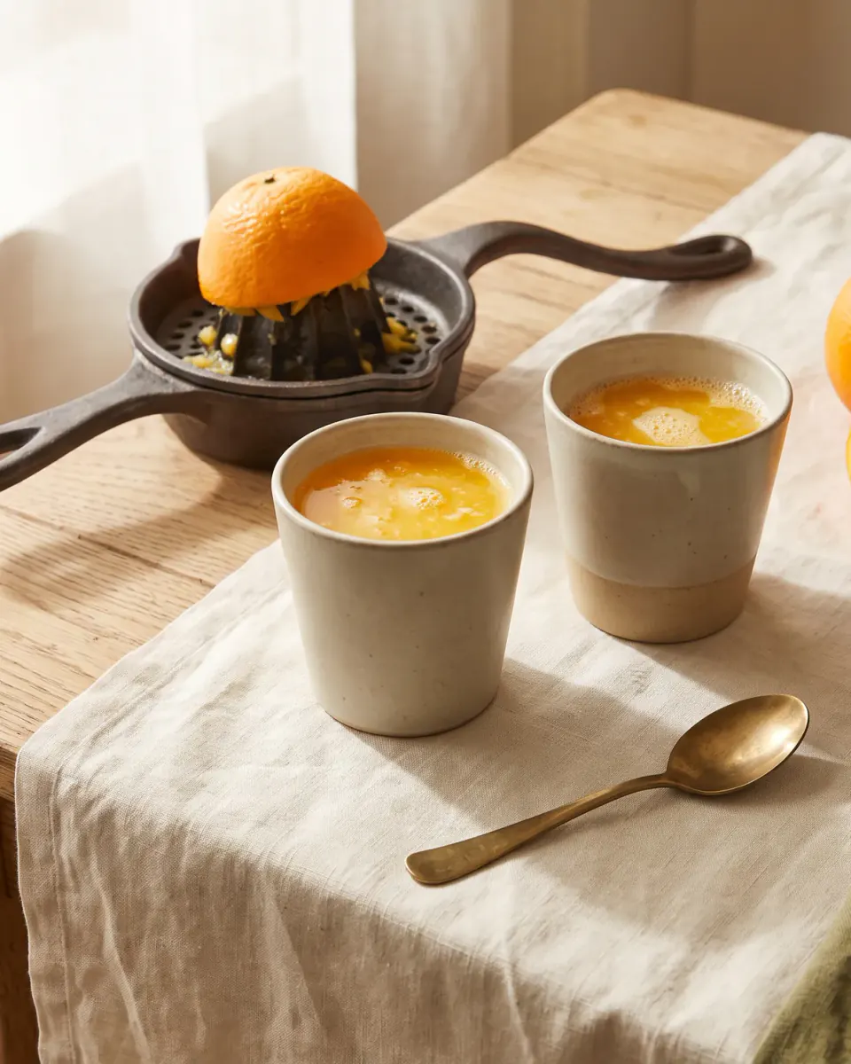 Fresh Orange Juice — the finished dish