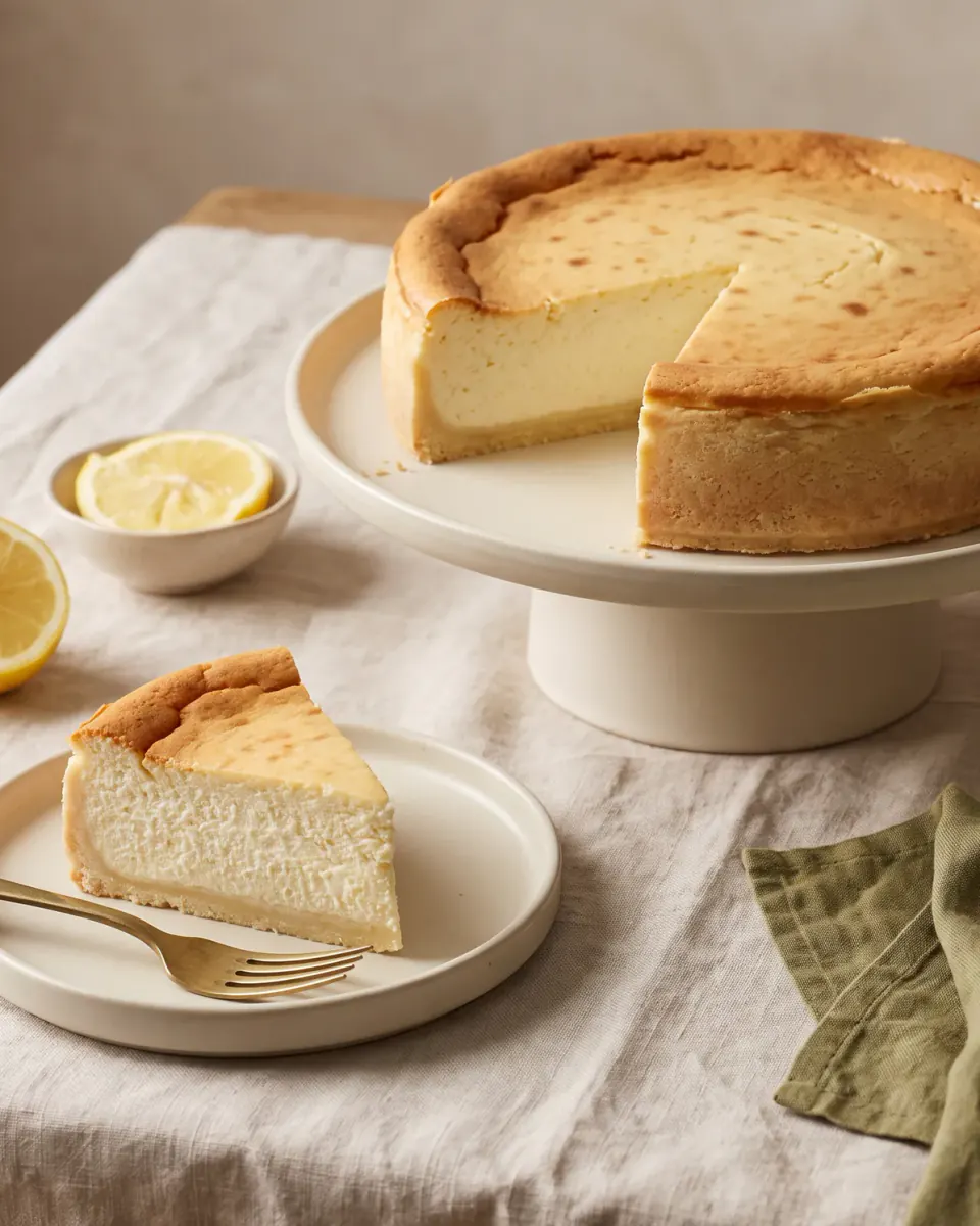 Käsekuchen – das fertige Gericht
