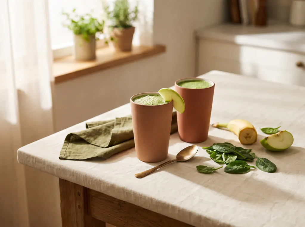 Green Smoothie — the finished dish