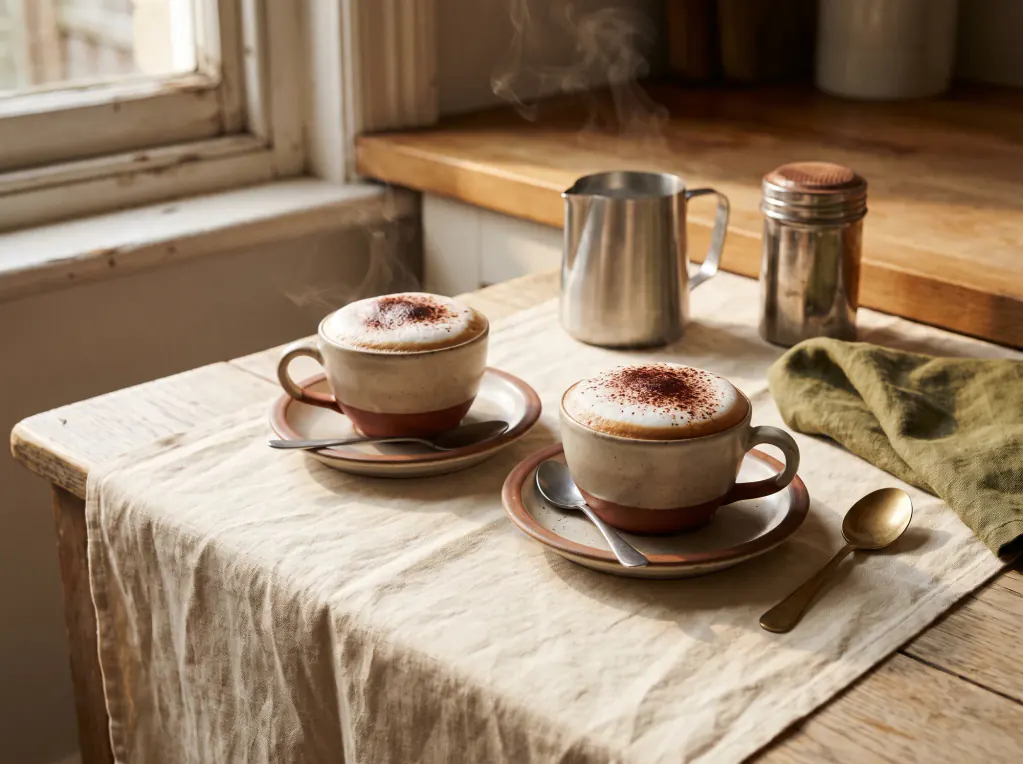 Homemade Cappuccino — the finished dish