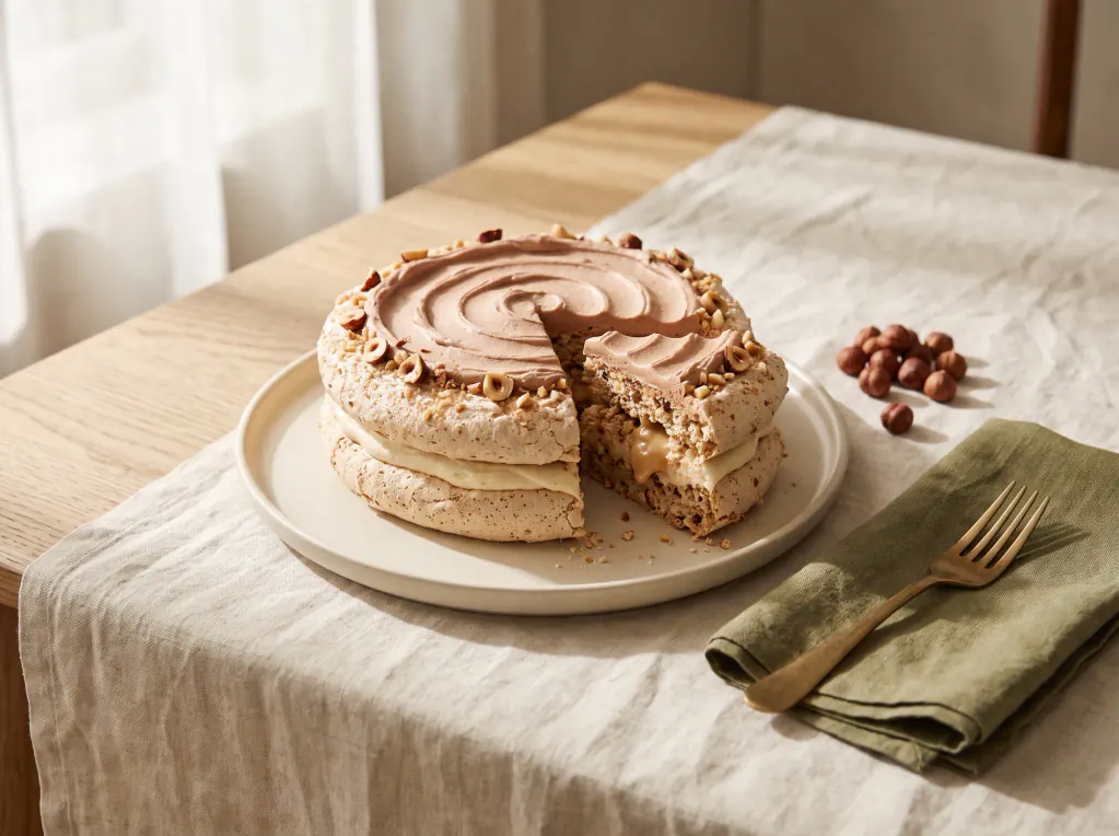 Kyiv Cake — the finished dish