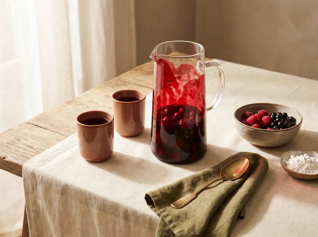 Kysil Fruit Drink — the finished dish