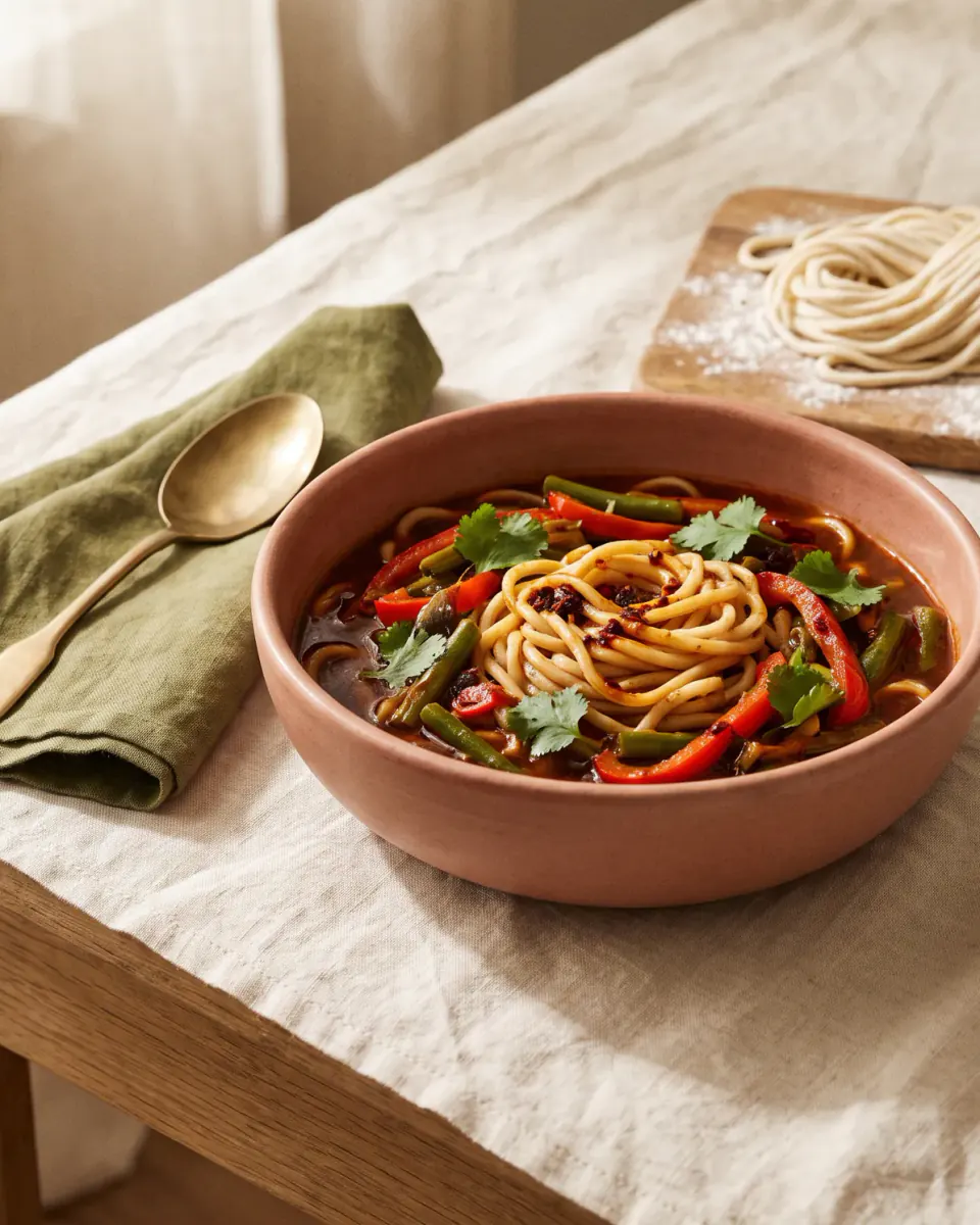 Lagman — the finished dish