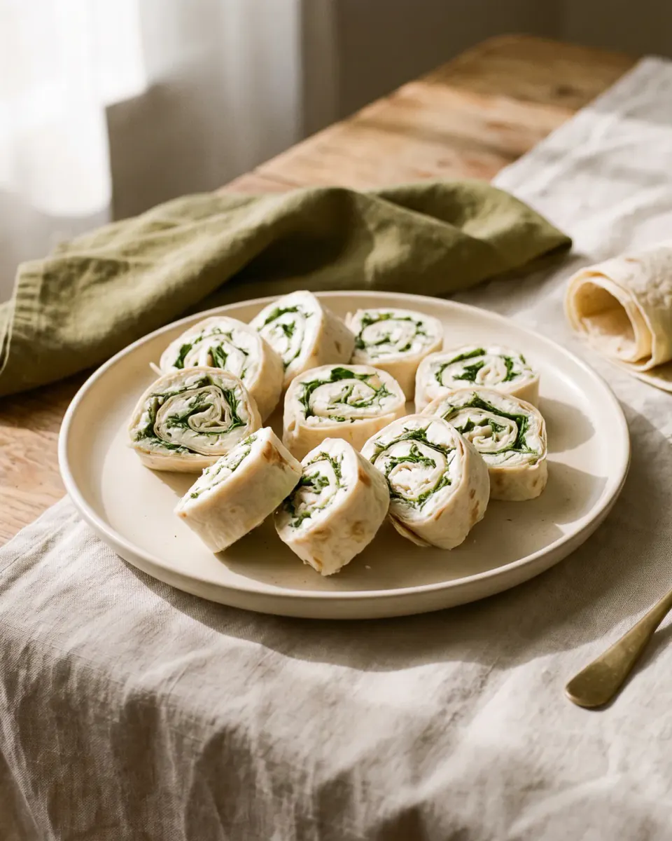 Rolinhos de lavash com queijo — o prato pronto