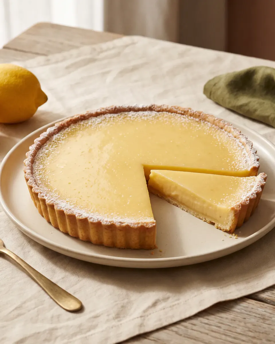 Tarte au Citron – das fertige Gericht