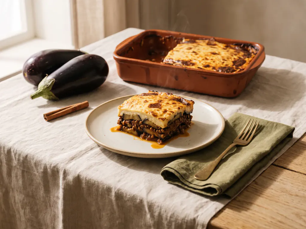 Moussaka – das fertige Gericht