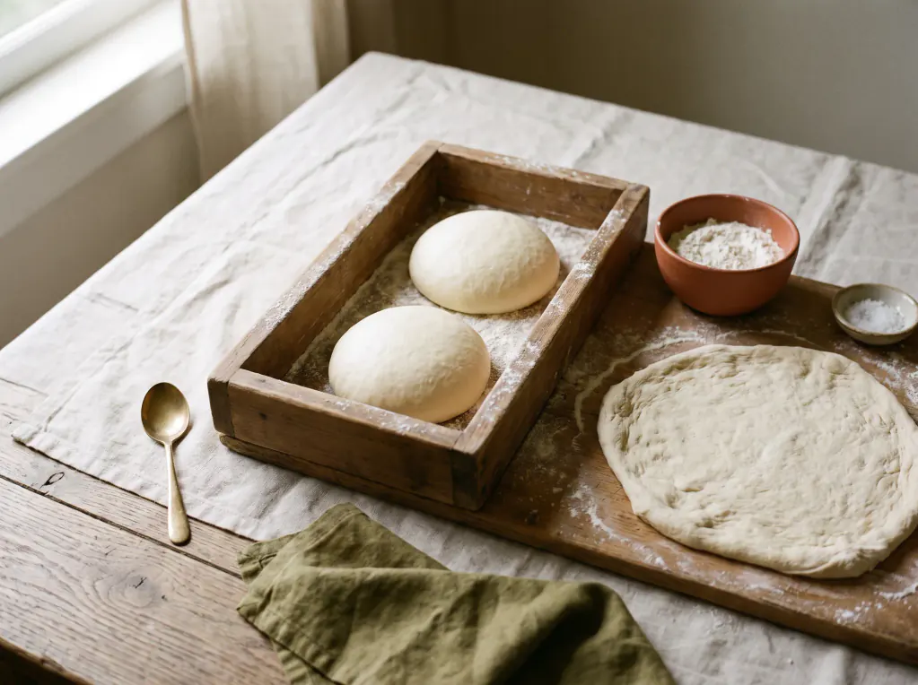 Pizza Dough — the finished dish