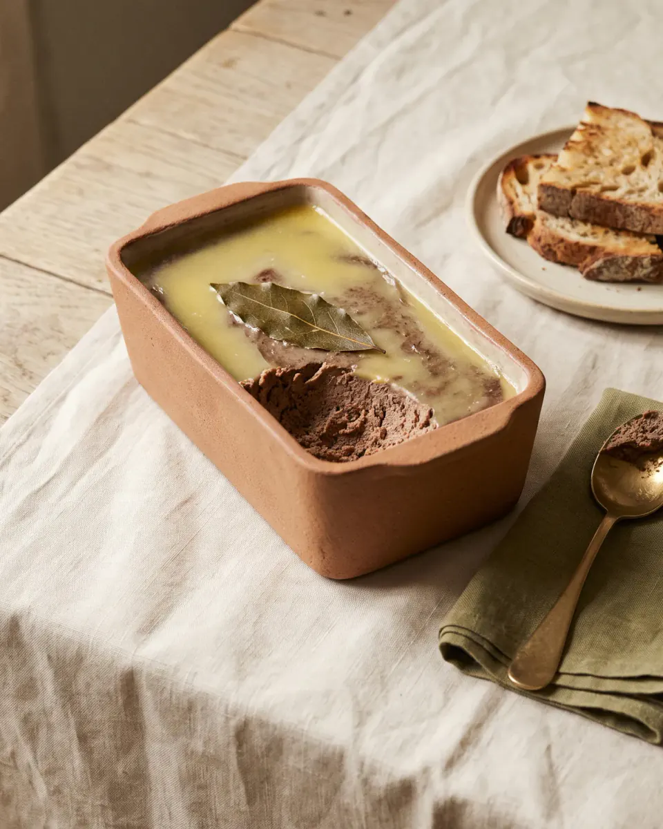 Schweineleberpastete – das fertige Gericht