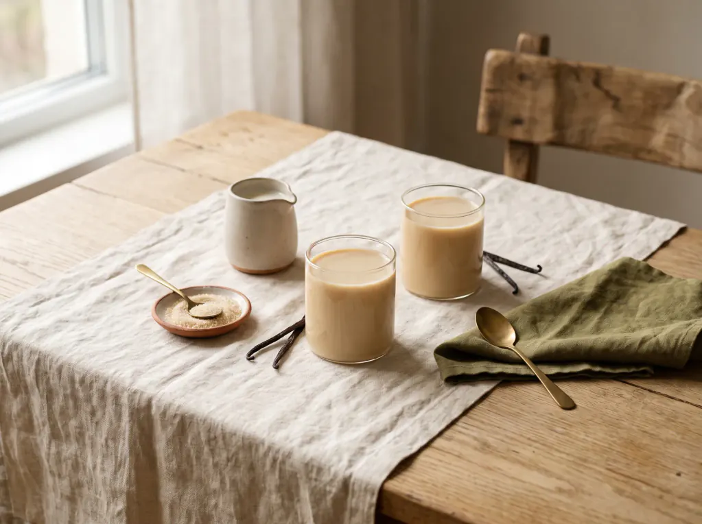 Raf Coffee — the finished dish