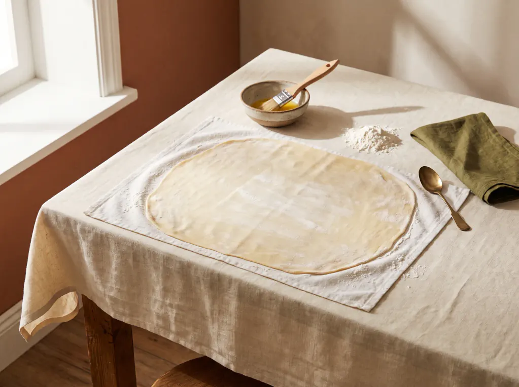 Massa de strudel — o prato pronto