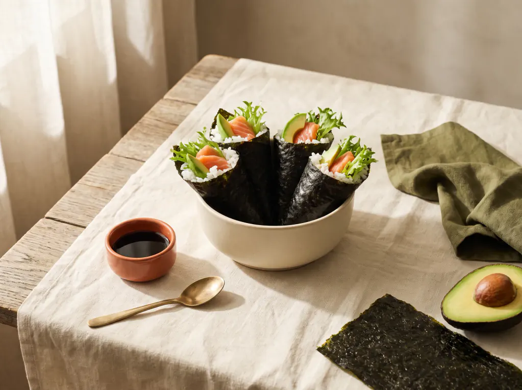 Temaki – das fertige Gericht