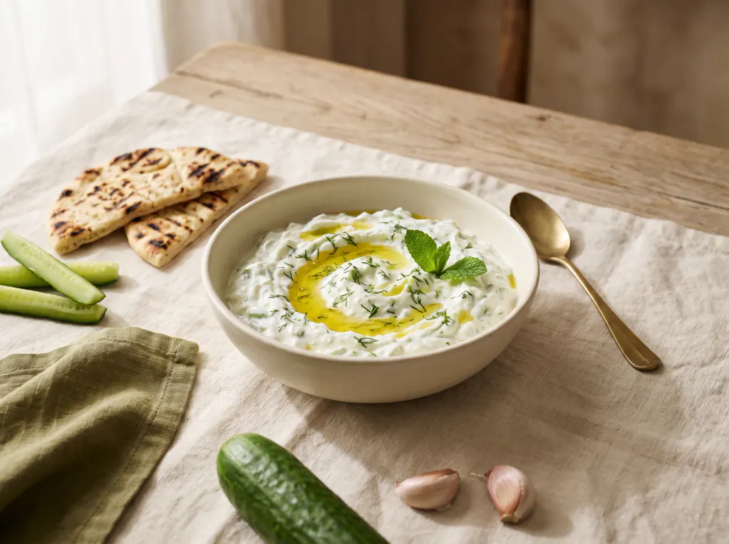 Tzatziki — o prato pronto