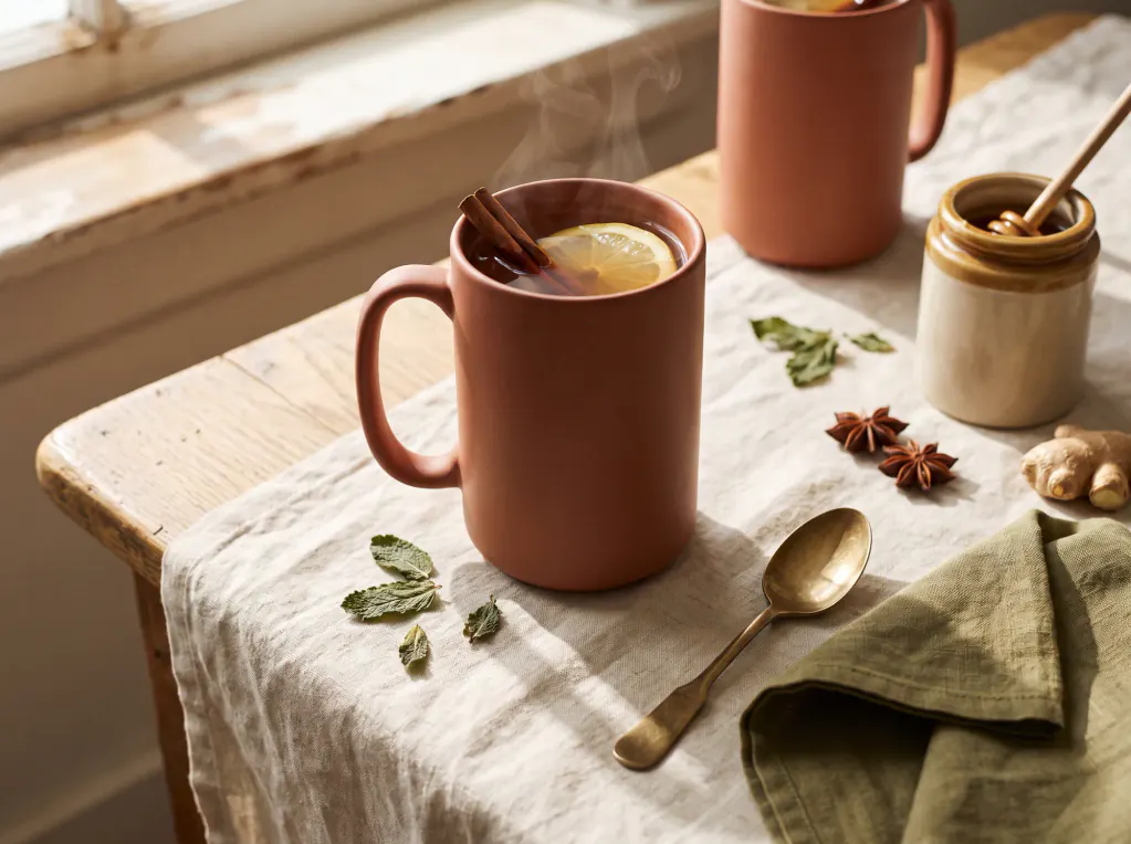 Zbyten Spiced Honey Drink — the finished dish